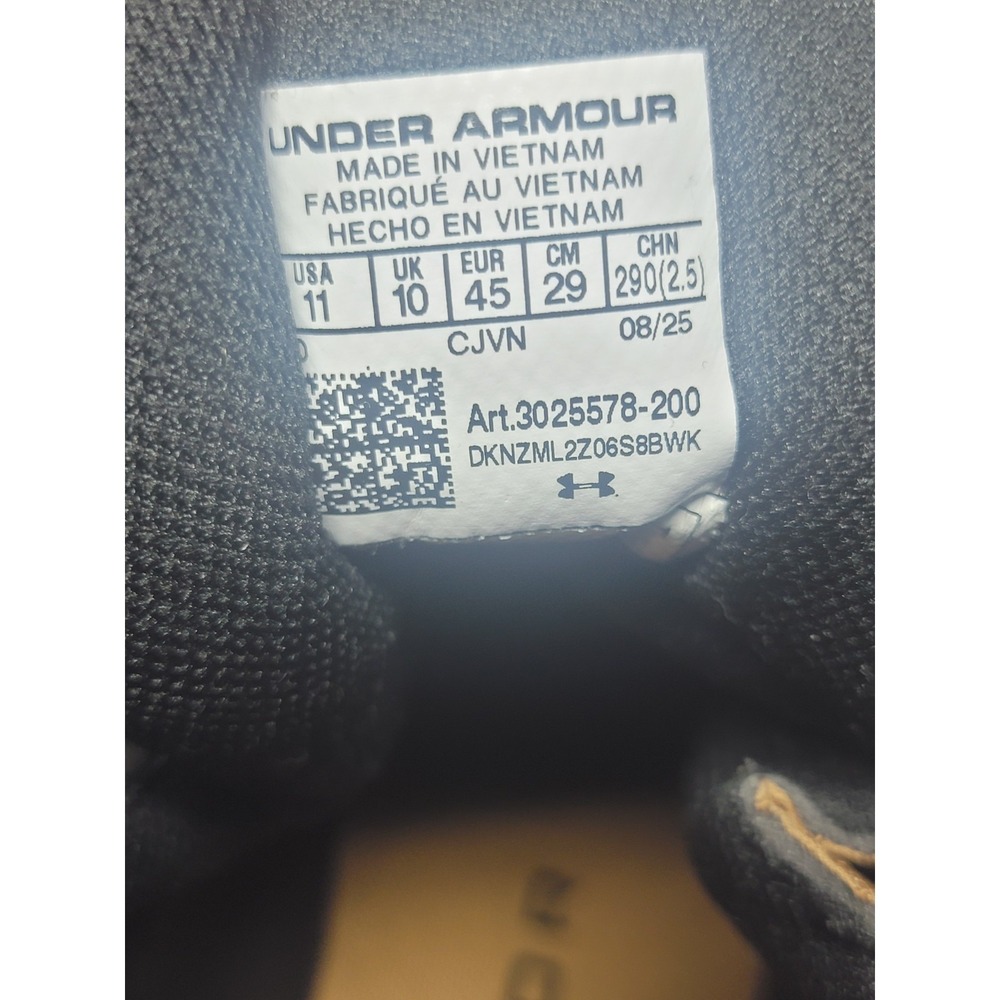 Under Armour Stellar G2 6" Mens 9 Brown White Tactical Hiking Boot 3025578-200 - Picture 5 of 8